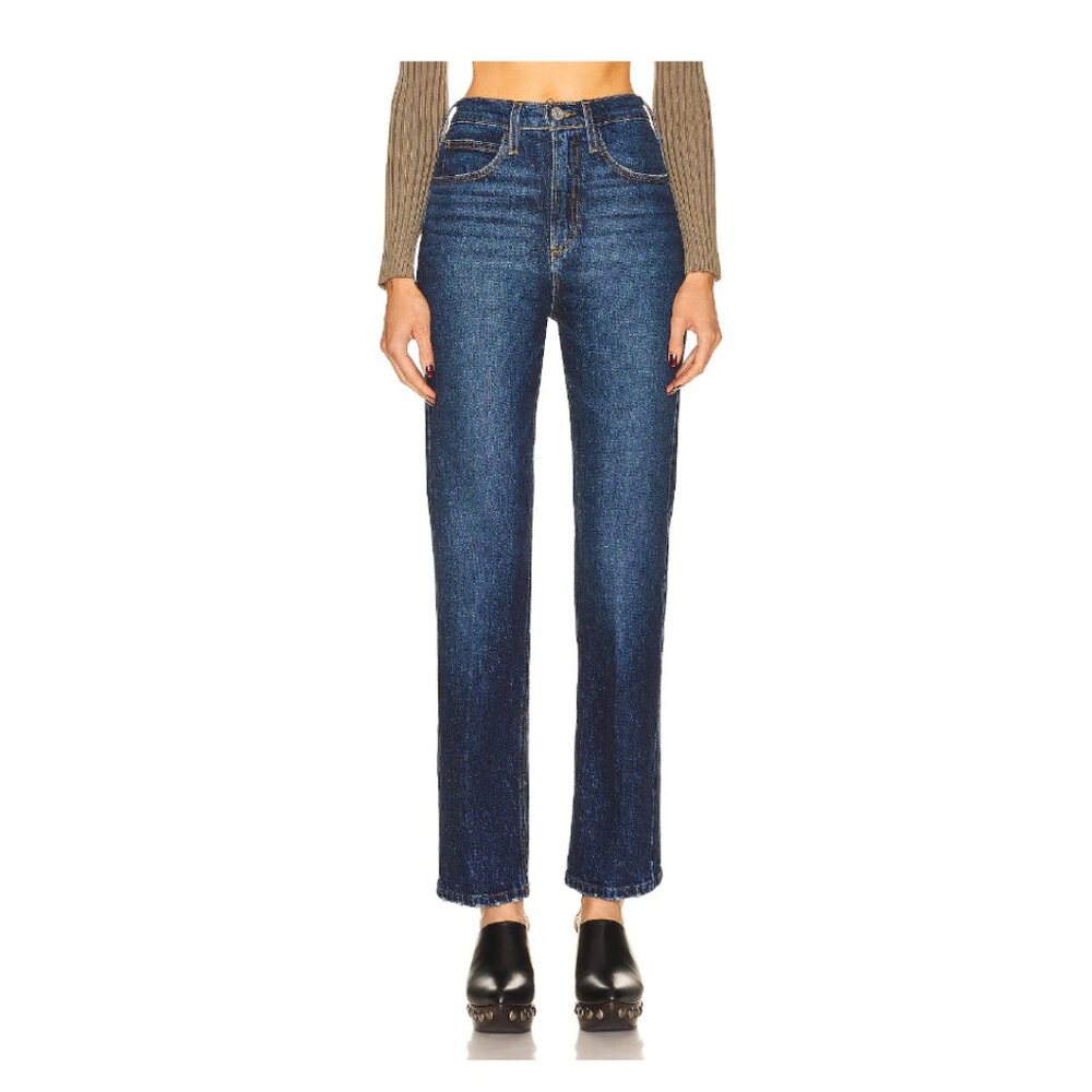 FRAME High'n'Tight Straight Denim Jeans Size 25 Dark Wash NWOT